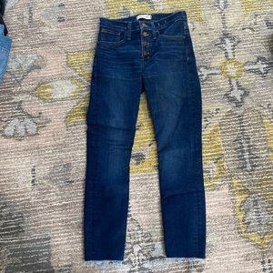 Madewell 9” High Riser Skinny Jeans